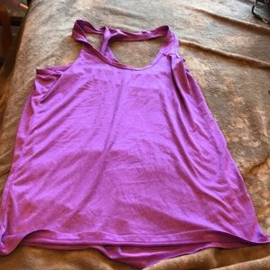 Purple active top
